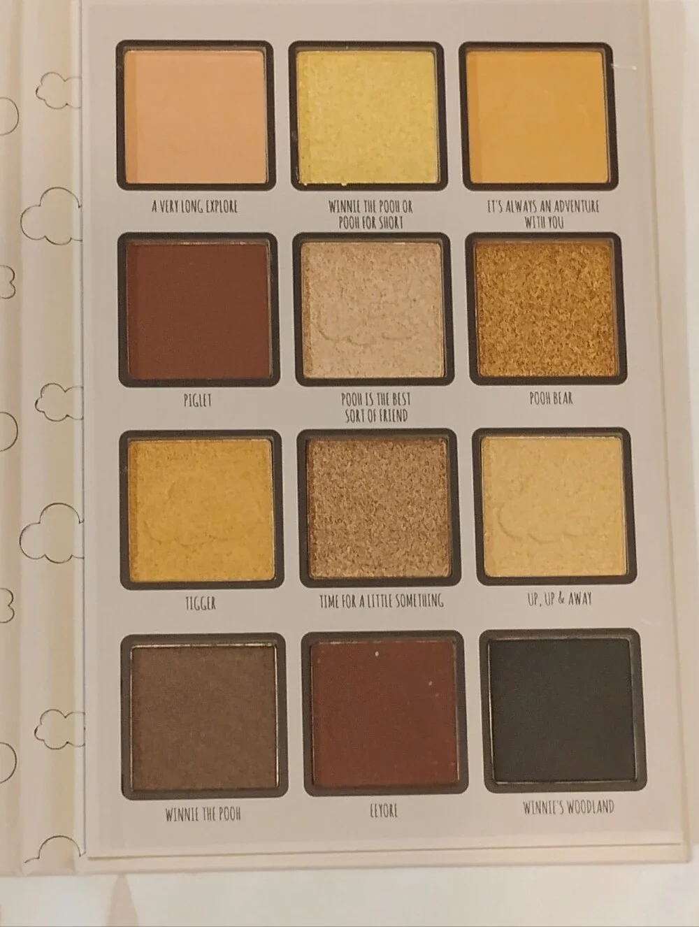 Disney Winnie the Pooh Gold Eyeshadow Palette